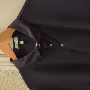 Peter Millar Microfibre Tec Golf Polo, XL, Black
